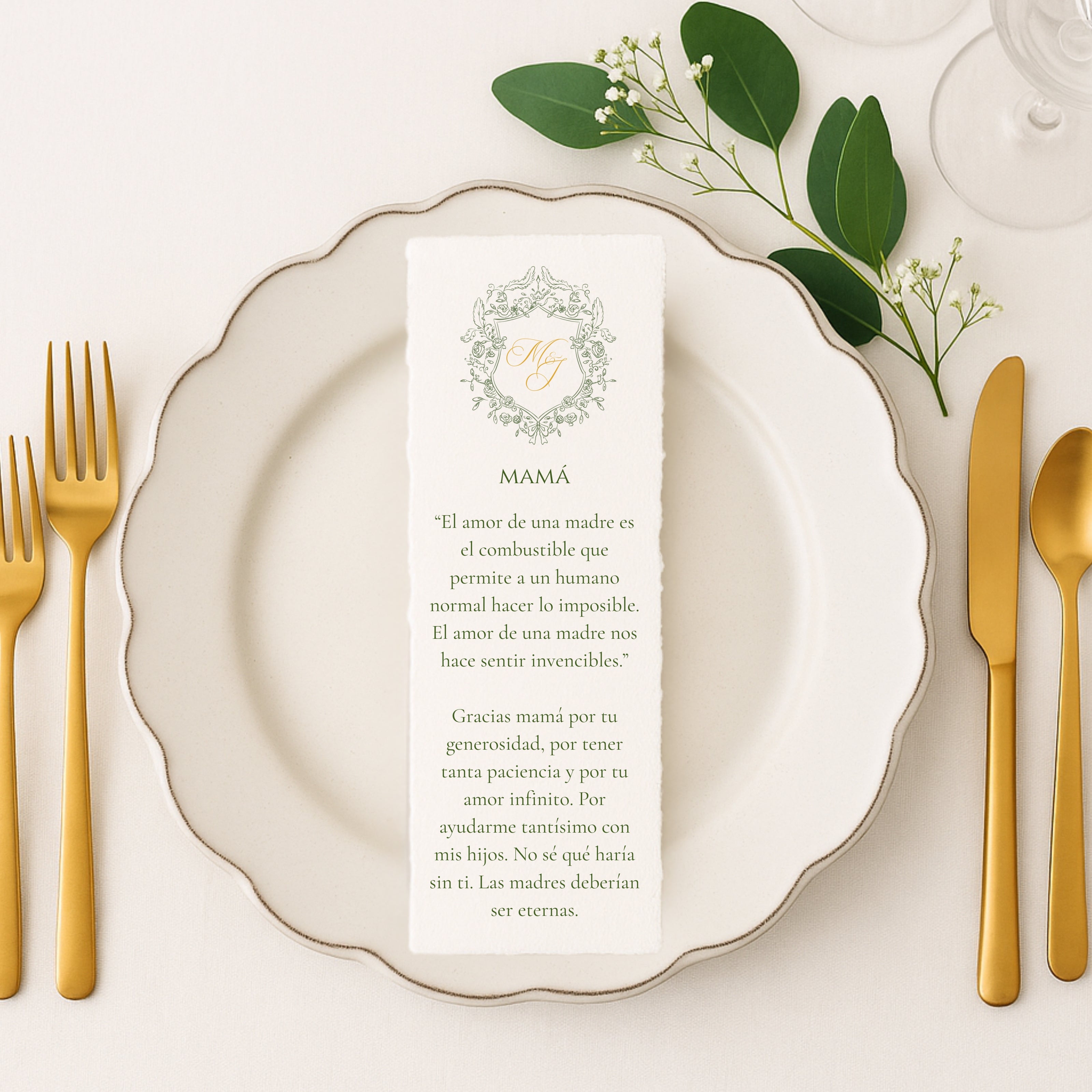 Marcapáginas regalo boda con dedicatoria personalizada