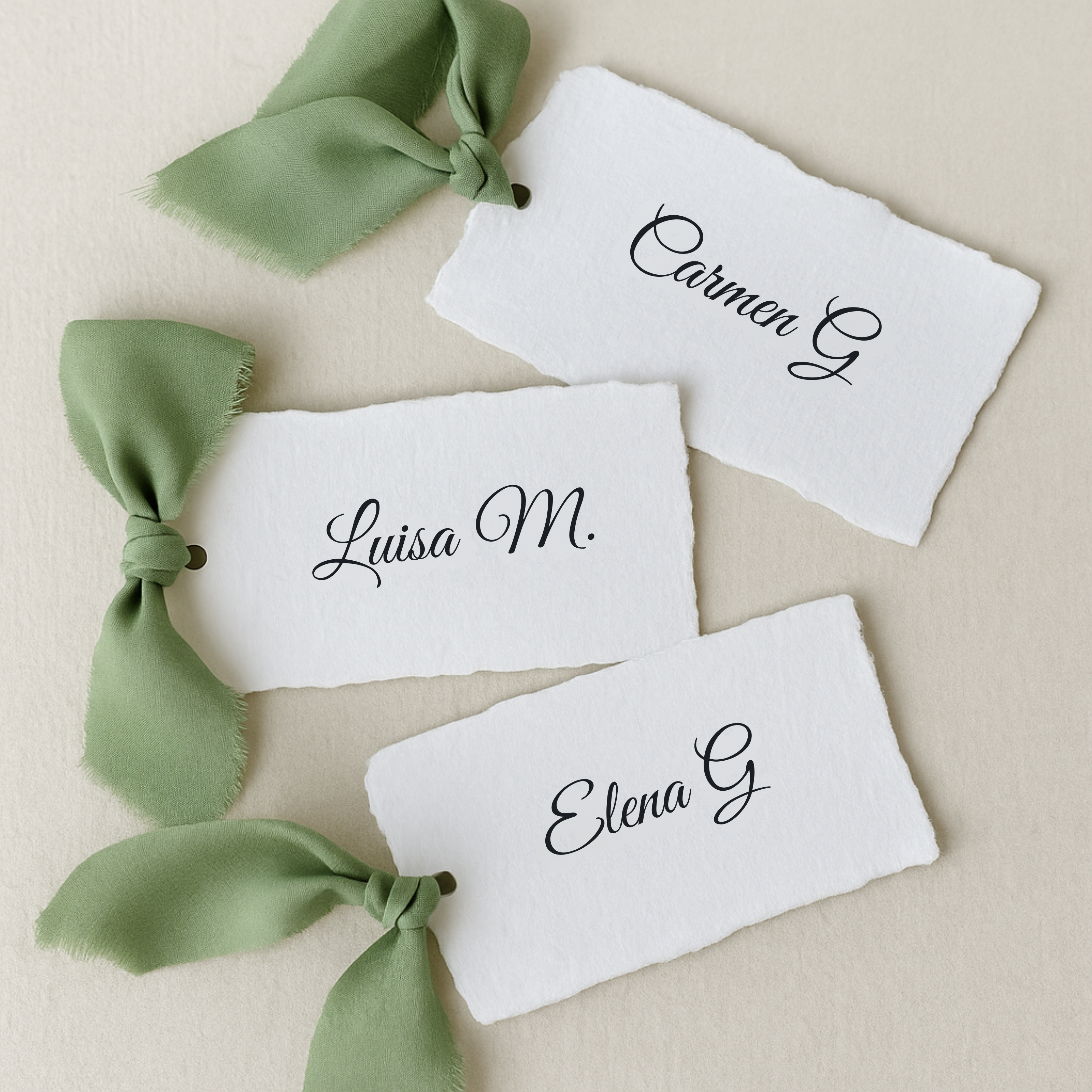 Marcasitios Papel de Algodón Boda - Regalos invitados de boda