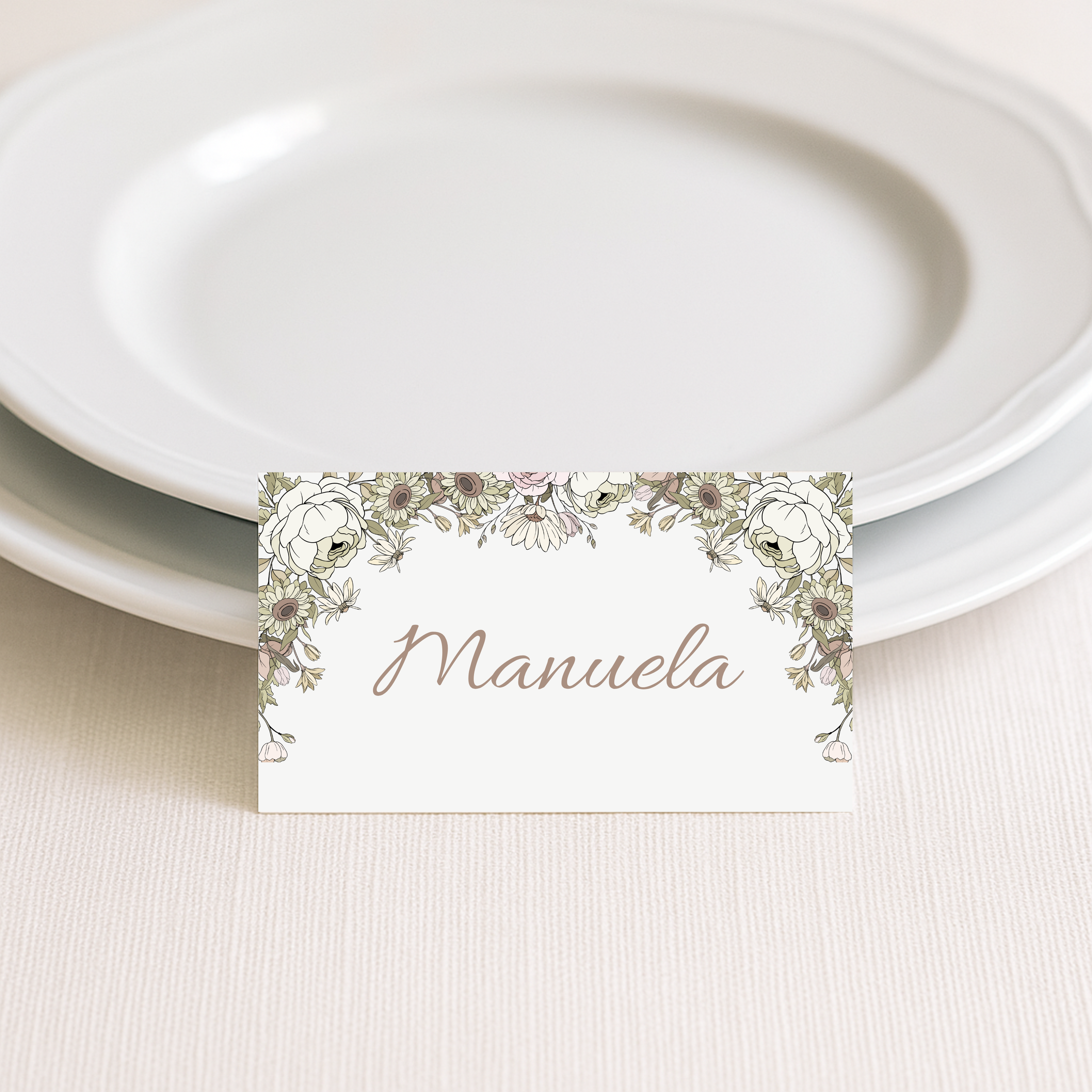 Marcasitios de boda personalizados - Regalo para invitados práctico y bonito