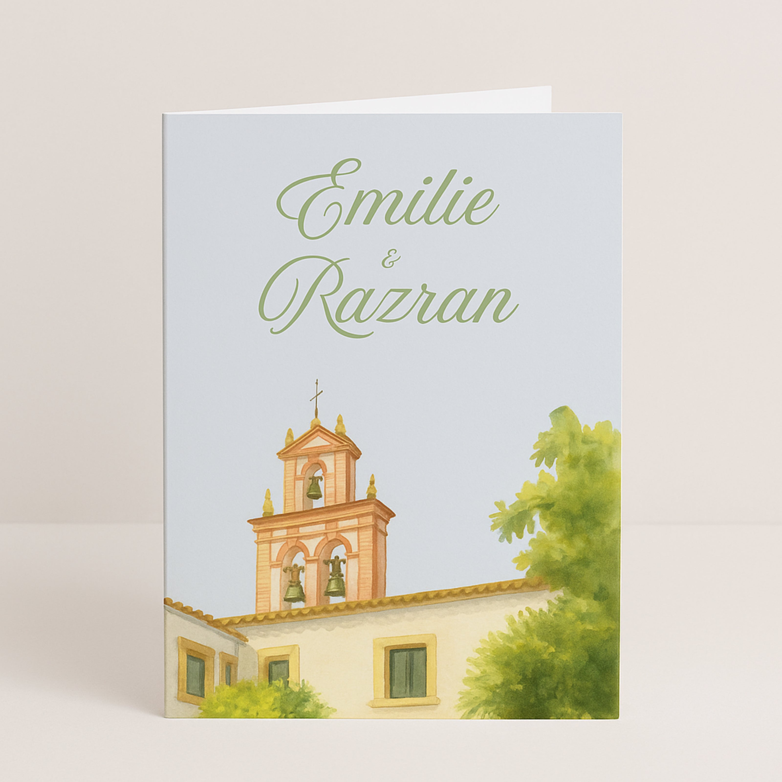 Misal de Boda Personalizado - Programa Ceremonia Boda